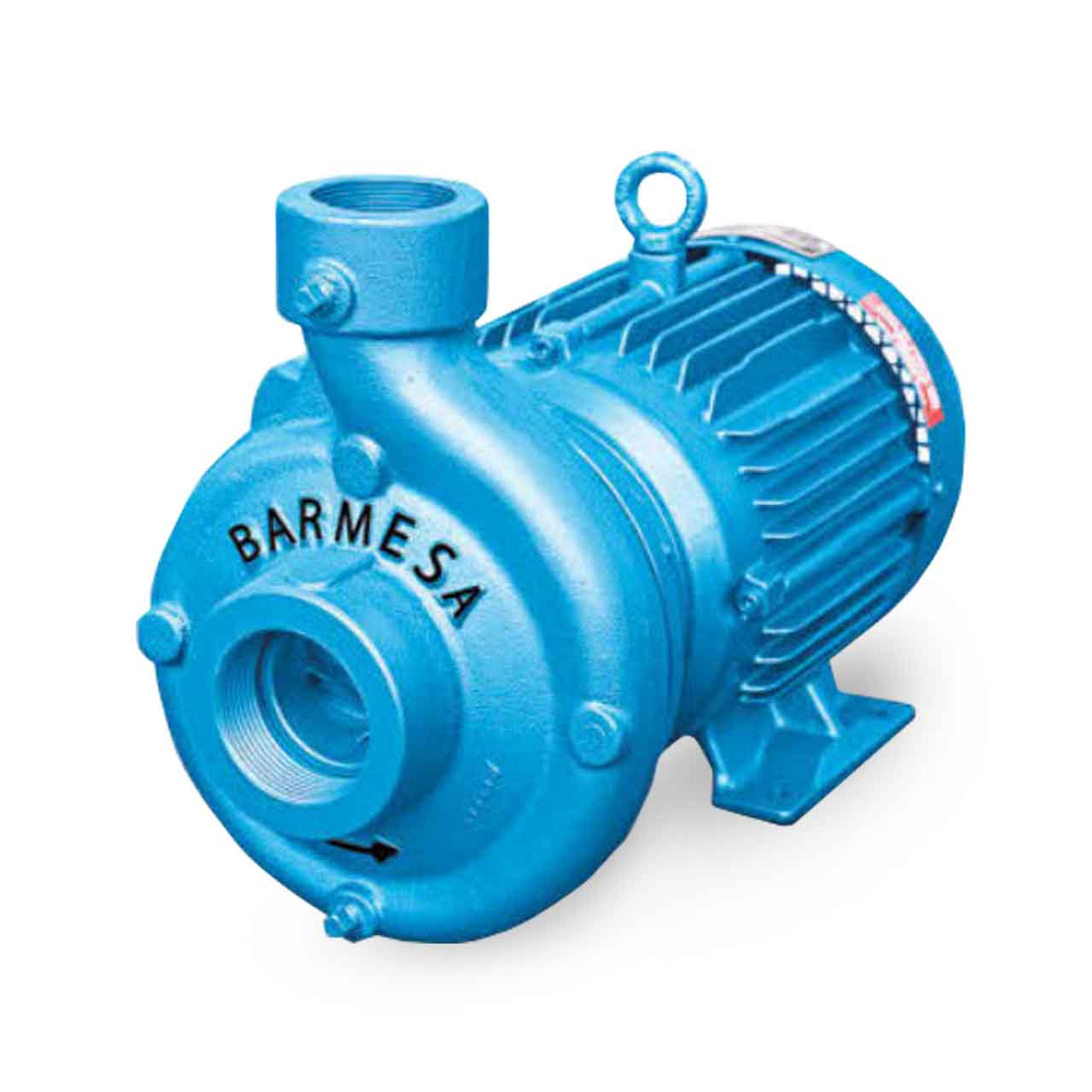 Barmesa Pumps 62210009 End Suction Centrifugal Close Coupled Pumps ODP Enclosure IA Series Cast Iron/Steel 20 hp 3 Phase IA1½ Model 2 x 1.5 x 9 